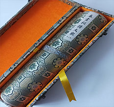 宁强书画装裱案例